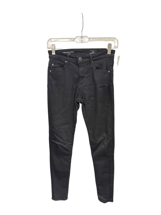 Jeans Skinny By Adriano Goldschmied In Black, Size: 0