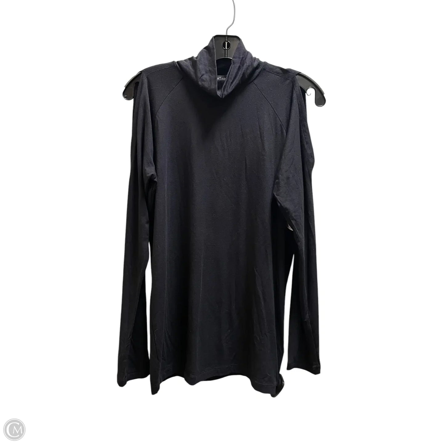 Top Long Sleeve By Athleta In Black, Size: S