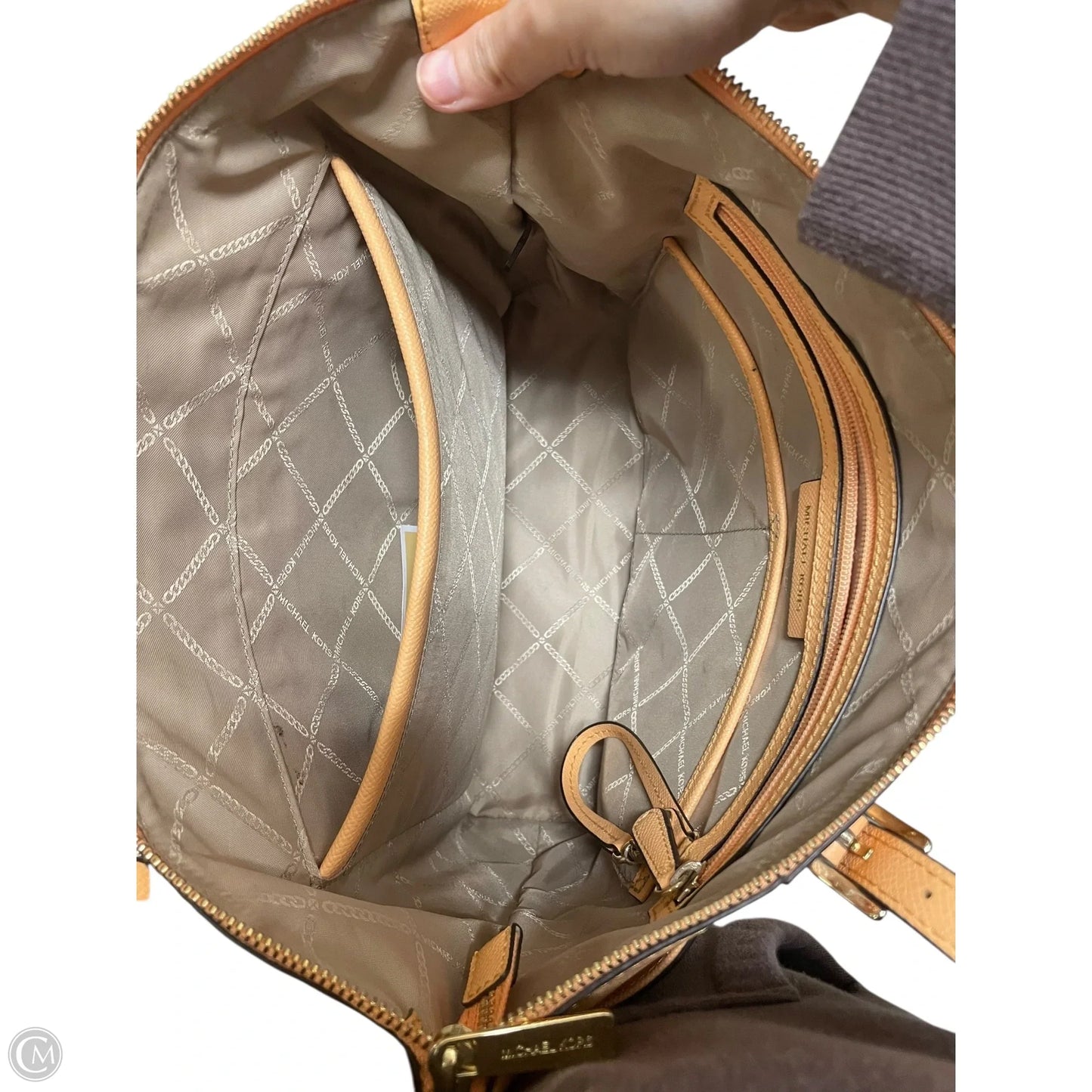 Handbag Designer By Michael Kors, Size: Large