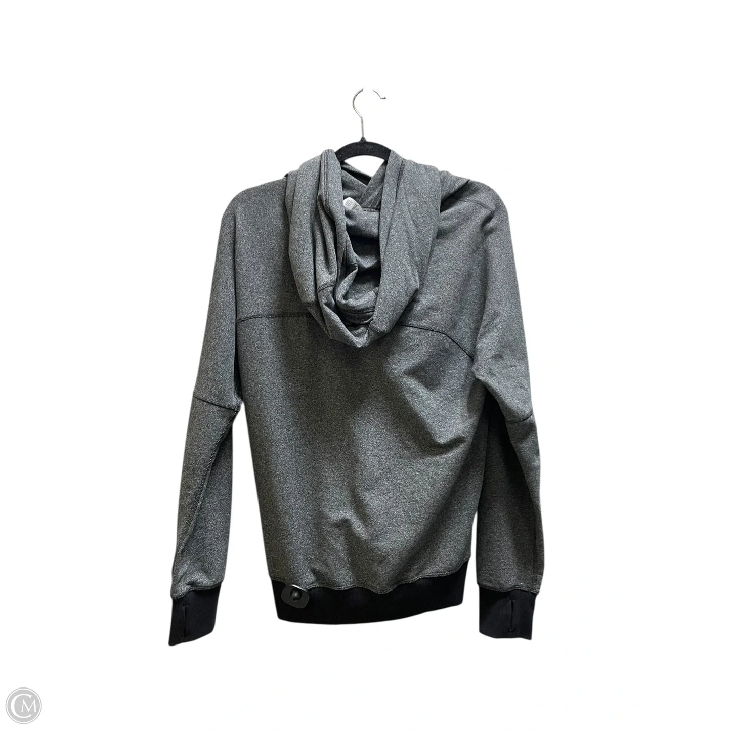 Sweatshirt Hoodie By Lululemon In Grey, Size: 4