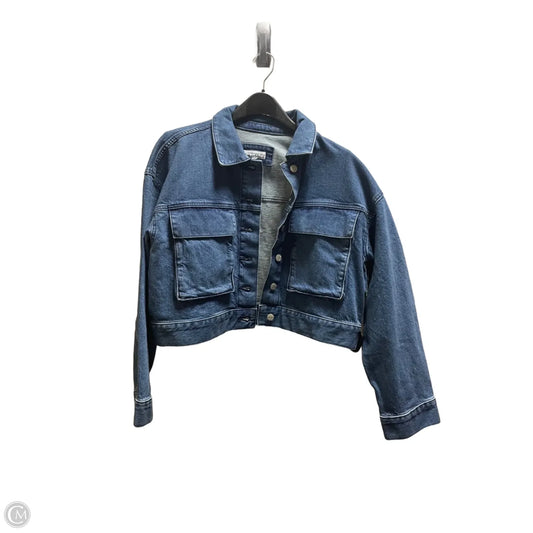 Jacket Denim By Loft In Blue, Size: L
