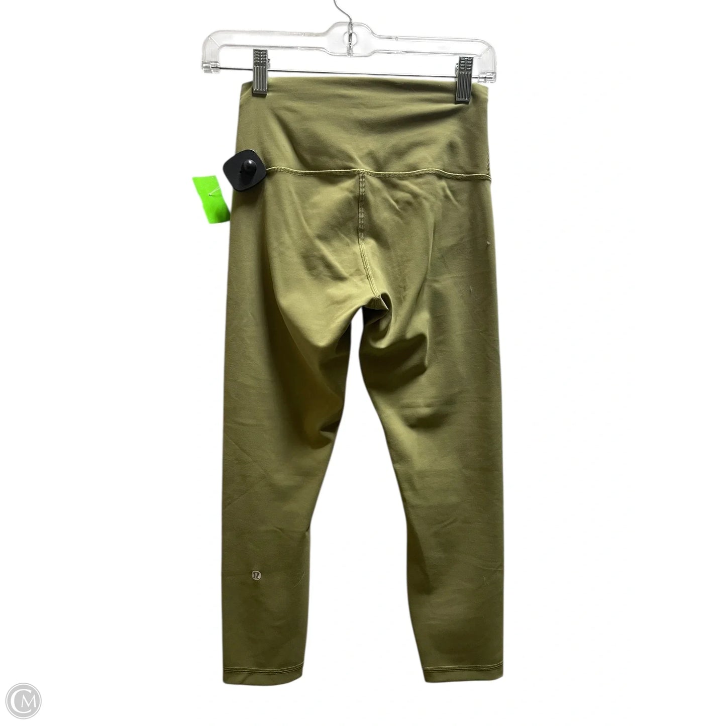 Athletic Leggings Capris By Lululemon In Green, Size: S