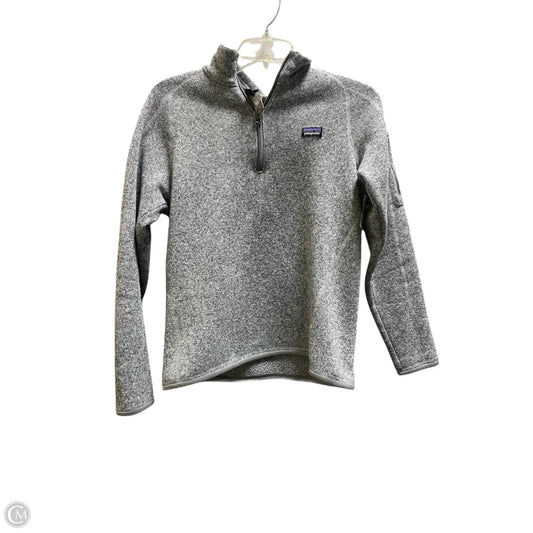 Sweatshirt Collar By Patagonia In Grey, Size: Xxl
