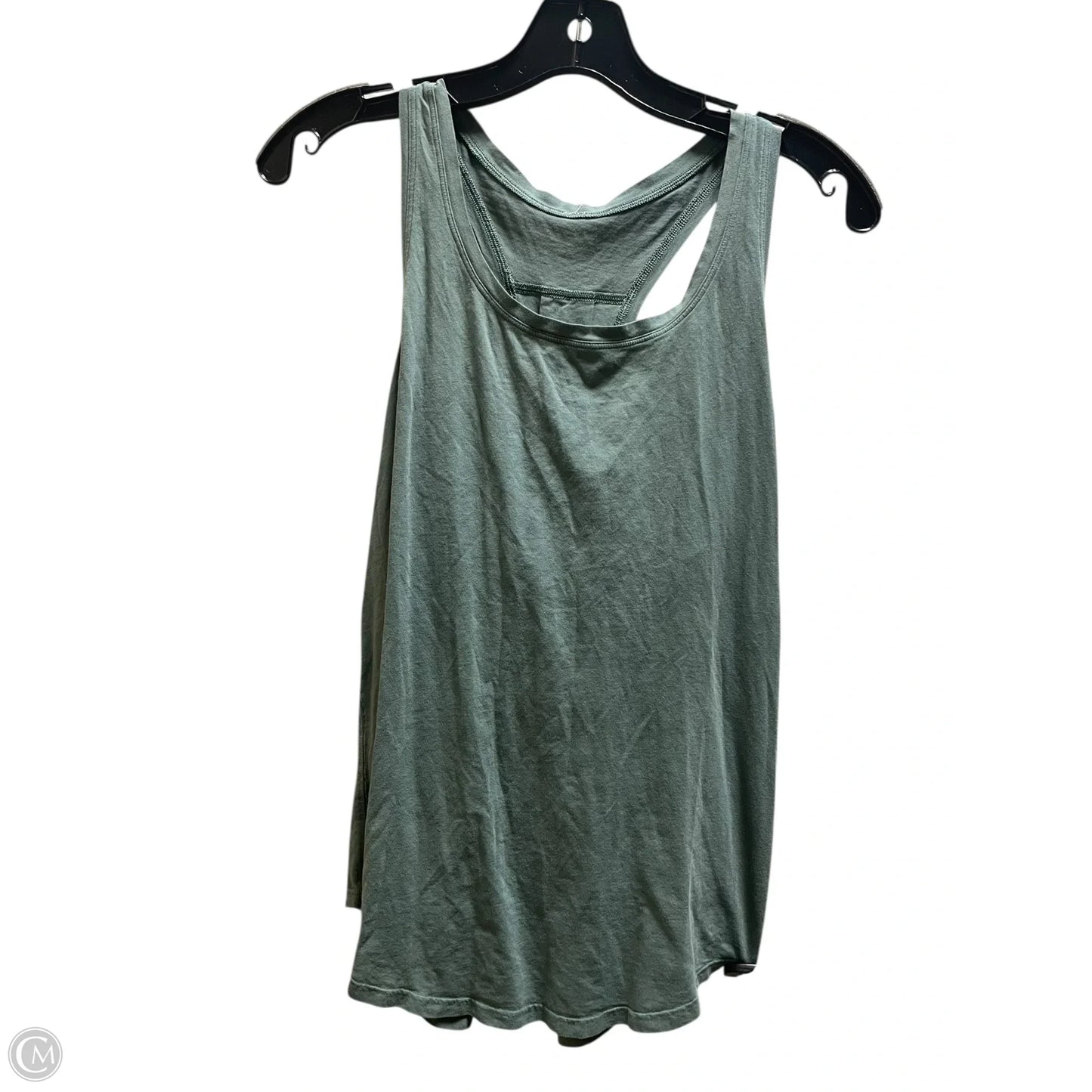 Athletic Tank Top By Lululemon In Green, Size: 10
