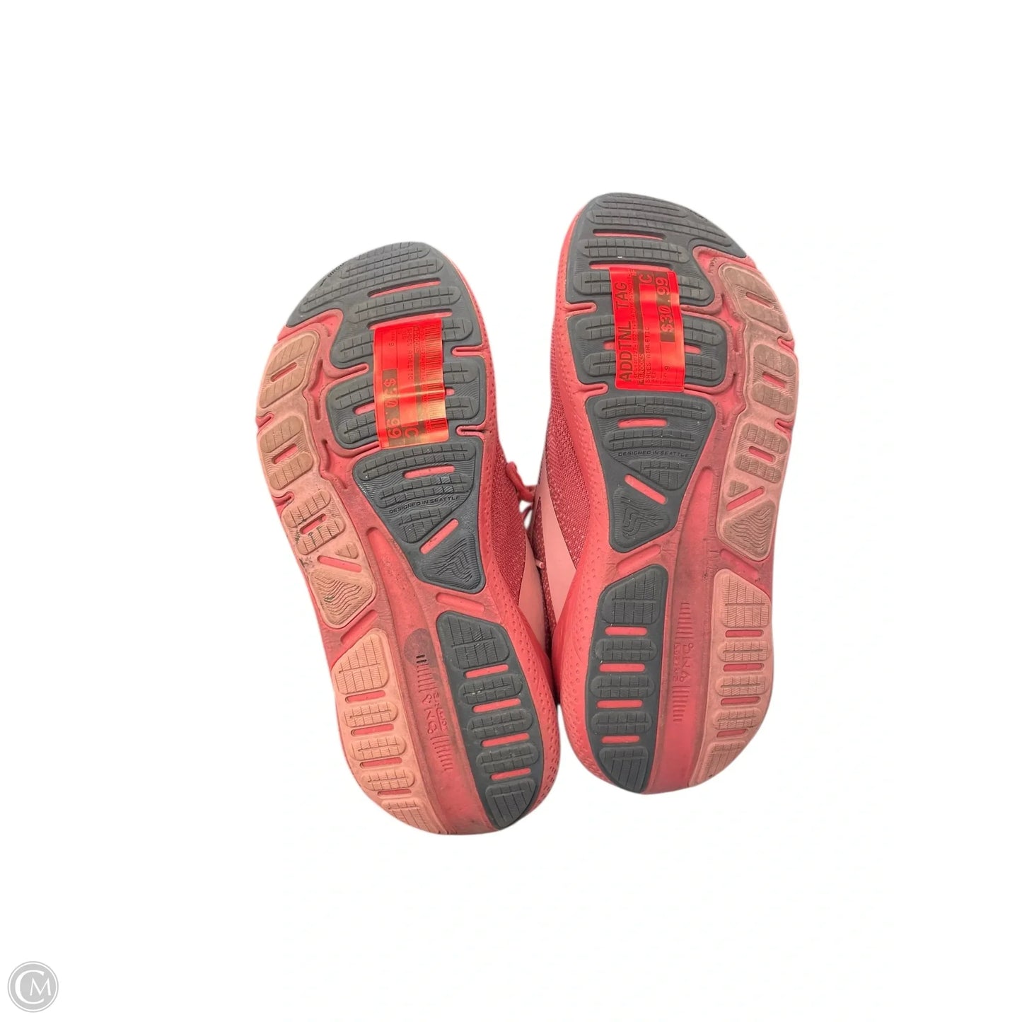 Shoes Athletic By Brooks In Red, Size: 9