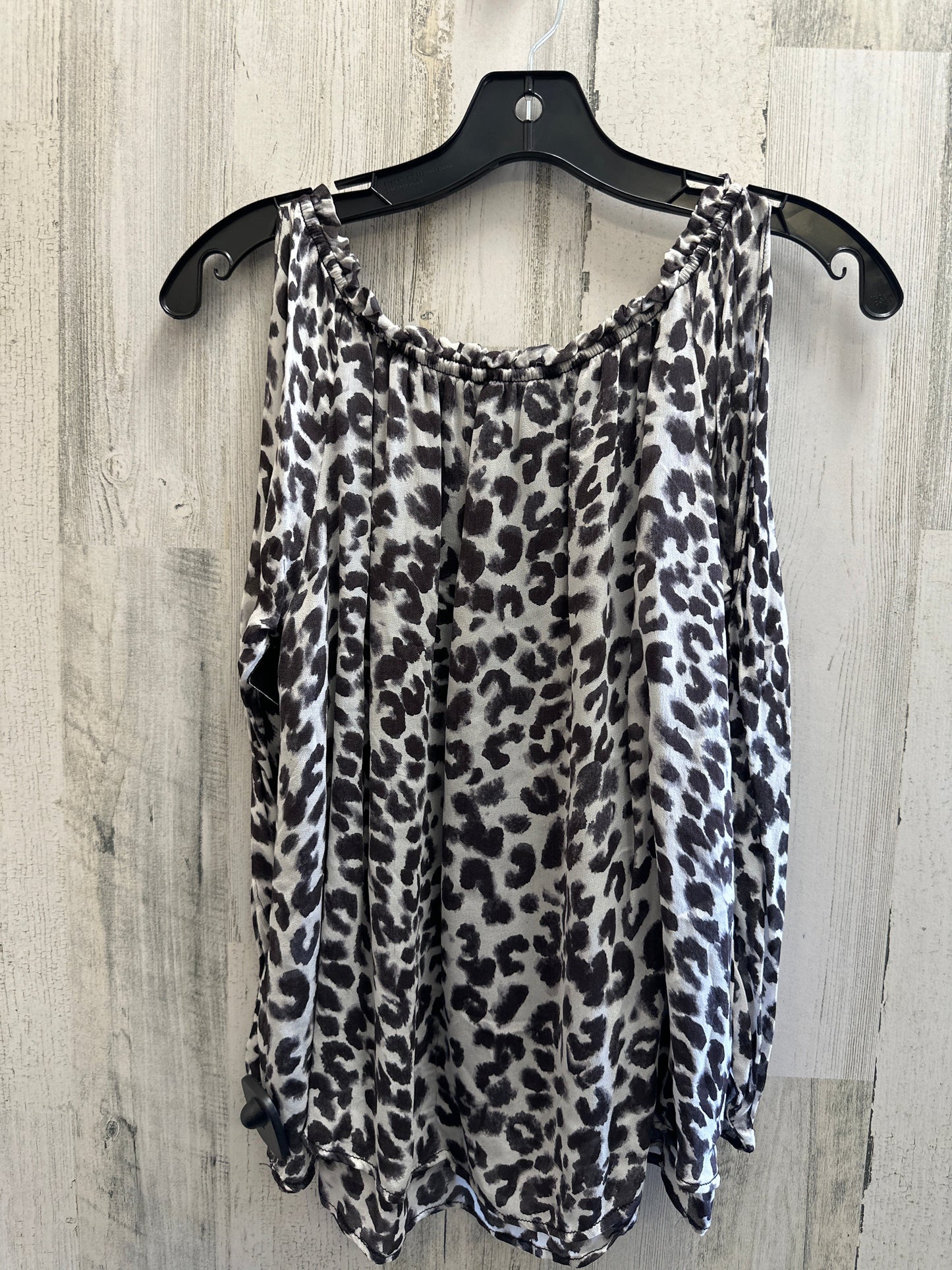 Animal Print Top Short Sleeve Sanctuary, Size S