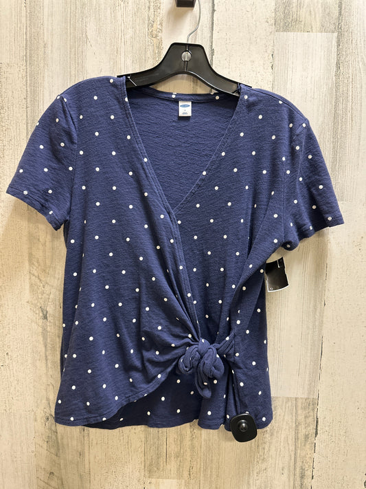 Blue Top Short Sleeve Old Navy, Size S