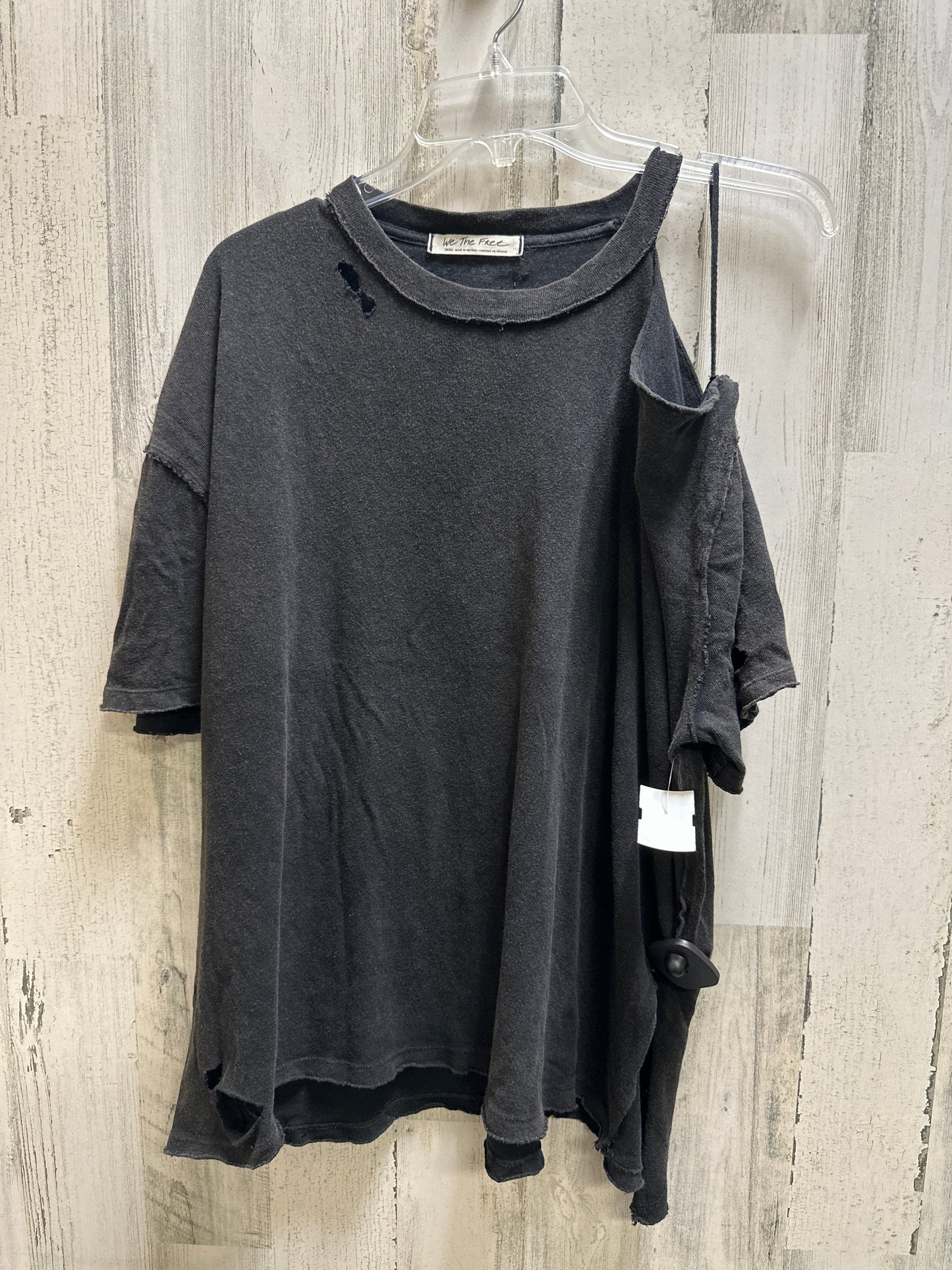 Black Top Short Sleeve Free People, Size S