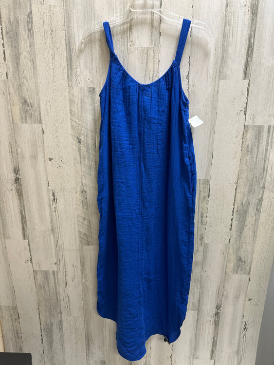 Blue Dress Casual Maxi Old Navy, Size Xs