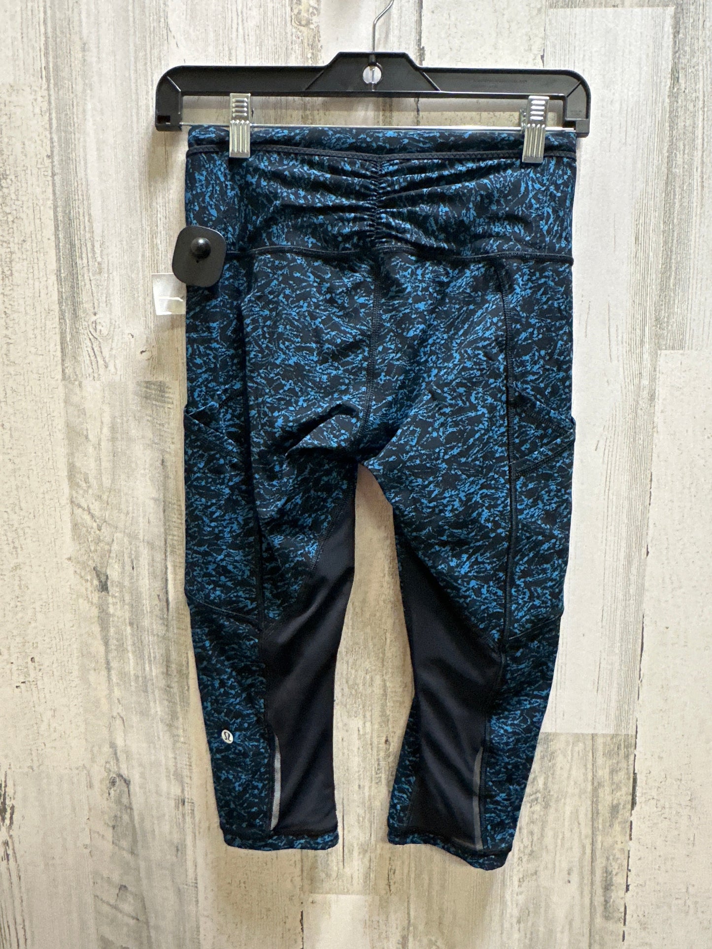 Blue Athletic Leggings Capris Lululemon, Size 4