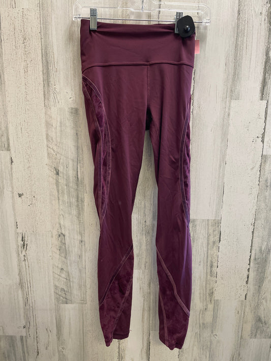 Athletic Leggings By Lululemon In Mauve, Size: 4