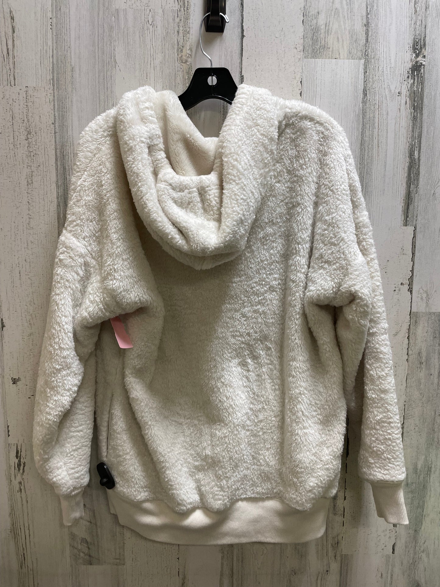 Sweatshirt Hoodie By Aerie In White, Size: M