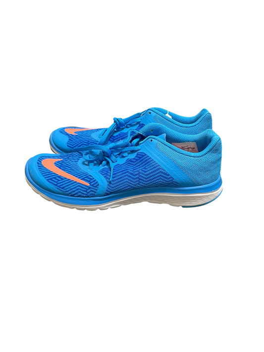 Shoes Athletic By Nike Apparel In Blue, Size: 10