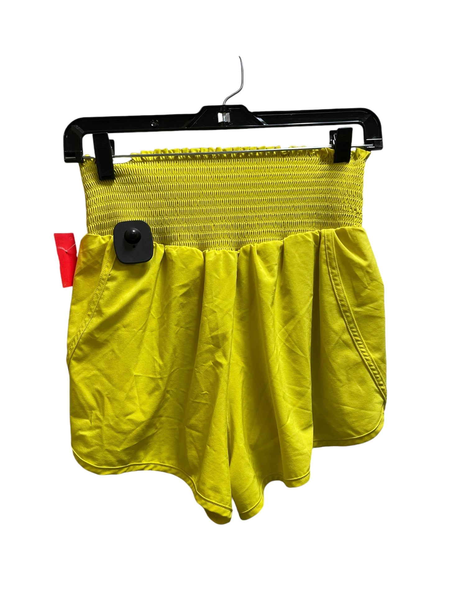 Athletic Shorts By Aerie In Yellow, Size: M