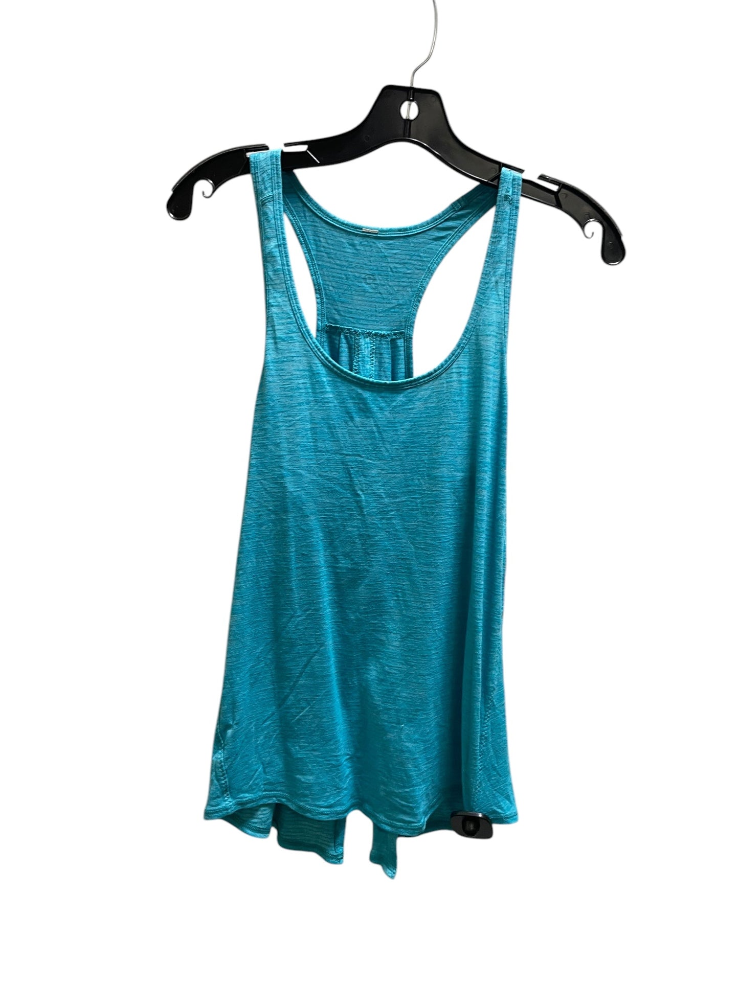 Athletic Tank Top By Lululemon In Blue, Size: 4