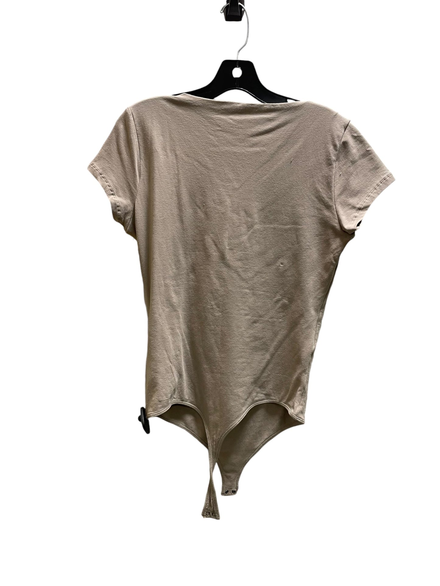 Bodysuit By Abercrombie And Fitch In Tan, Size: L