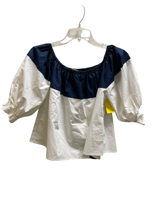 Top Short Sleeve By Maeve In White, Size: Xs