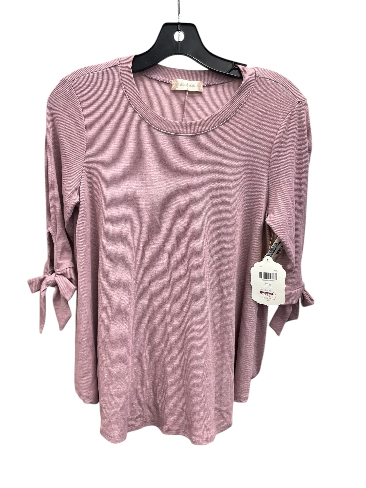 Top Long Sleeve By Altard State In Purple, Size: S