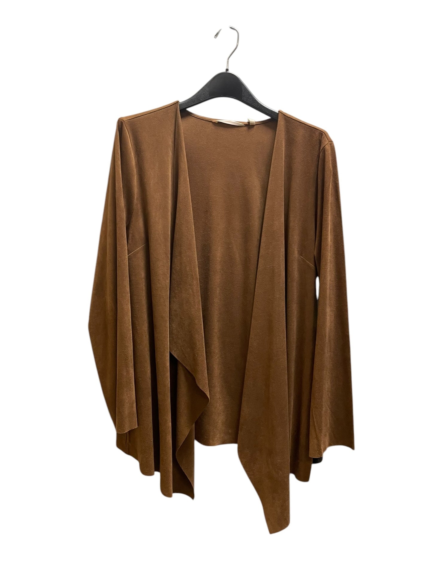 Cardigan By Soft Surroundings In Brown, Size: Xl