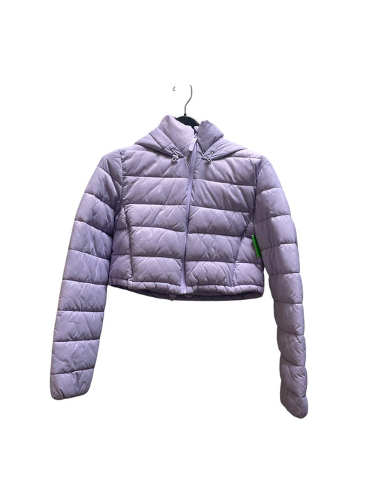 Jacket Puffer & Quilted By Zara Women In Purple, Size: M