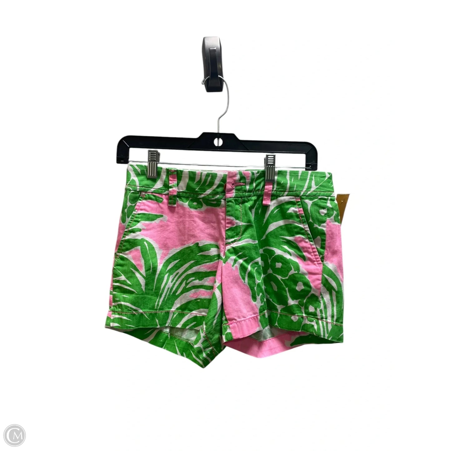 Shorts Designer By Lilly Pulitzer In Green, Size: 0p