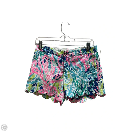 Shorts Designer By Lilly Pulitzer In Blue, Size: 0p
