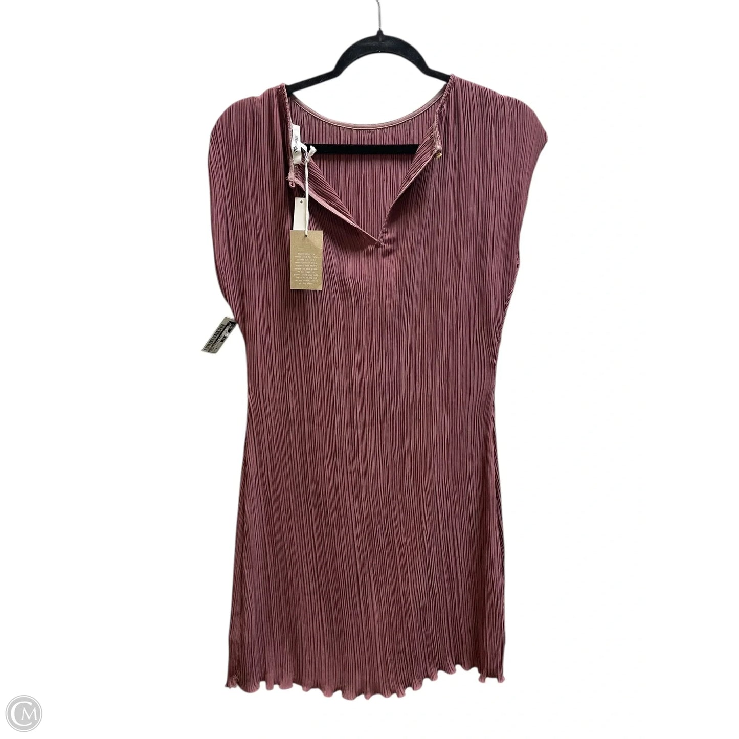 Dress Casual Midi By Madewell In Purple, Size: 0