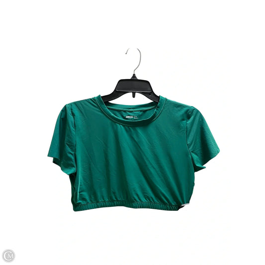 Athletic Top Short Sleeve By Aerie In Green, Size: Xl