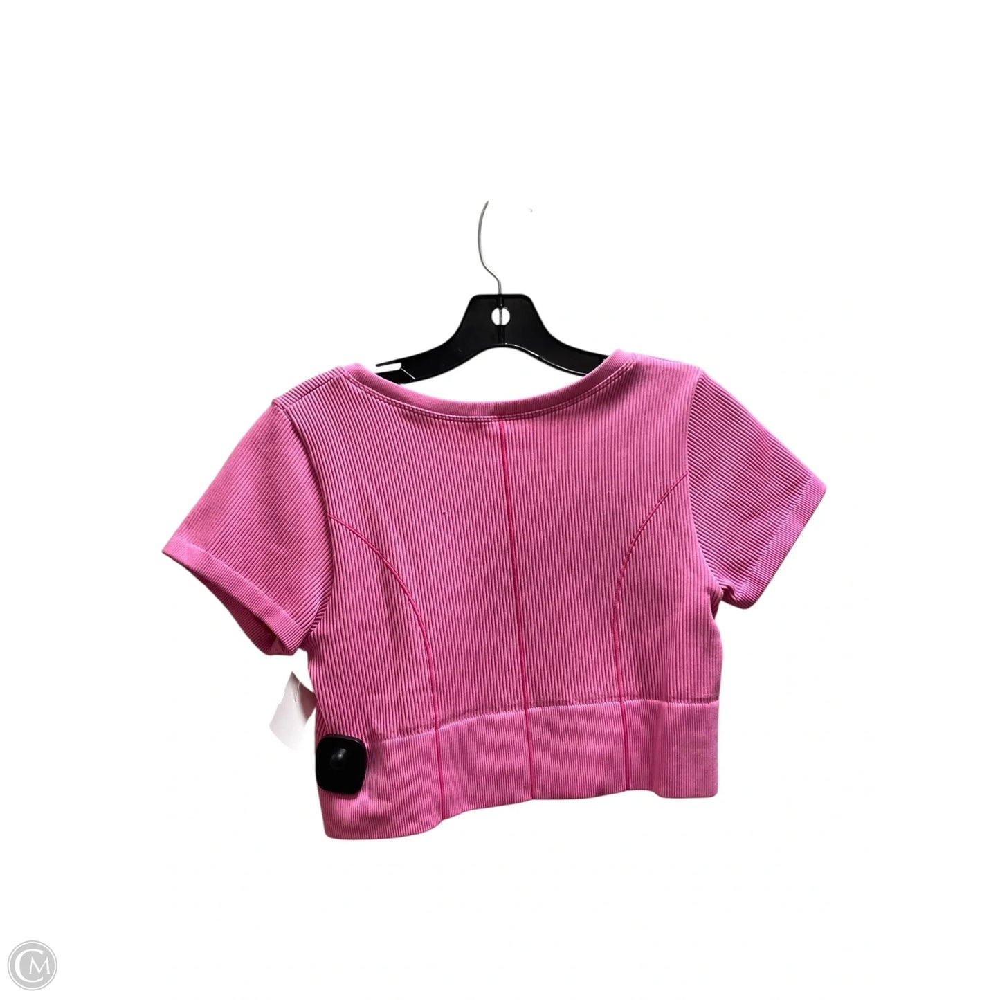 Athletic Top Short Sleeve By Aerie In Pink, Size: Xl