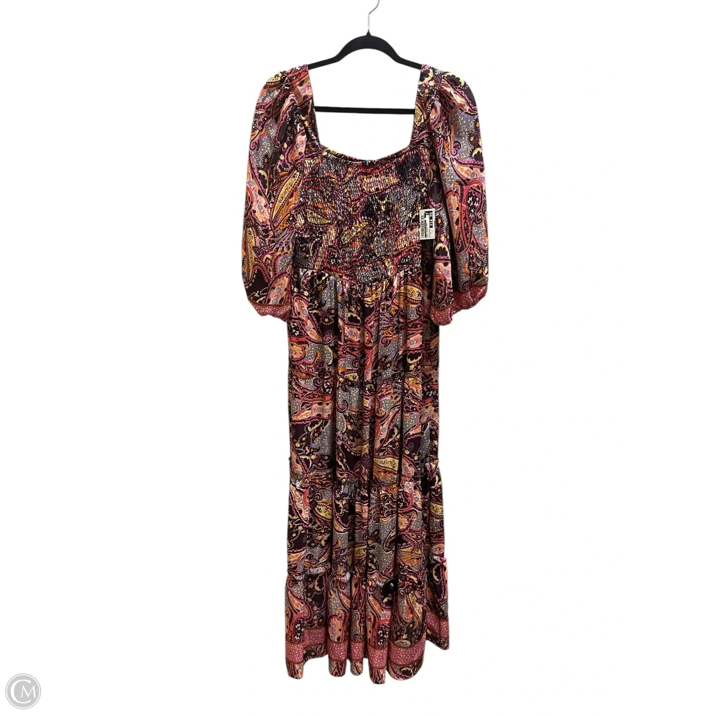 Dress Casual Maxi By Clothes Mentor In Multi-colored, Size: 3x