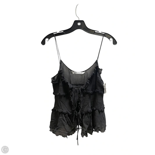 Top Sleeveless By Zara In Grey, Size: M