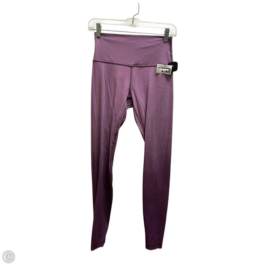 Athletic Leggings By Lululemon In Purple, Size: 6