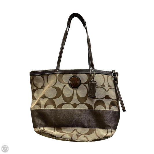 Handbag Designer By Coach, Size: Medium
