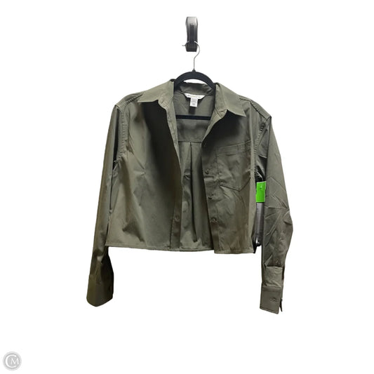 Top Long Sleeve By Athleta In Green, Size: Xxs