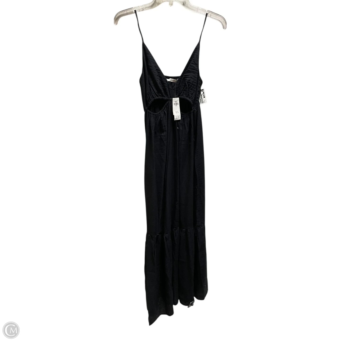 Dress Casual Maxi By Abercrombie And Fitch In Black, Size: Xs