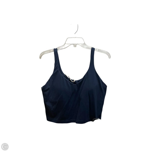 Athletic Bra By Lululemon In Blue, Size: 14