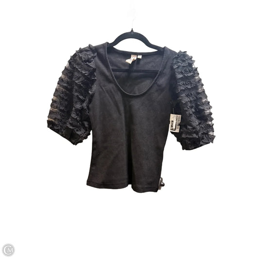 Top Short Sleeve By Dolan Left Coast In Black, Size: Xs