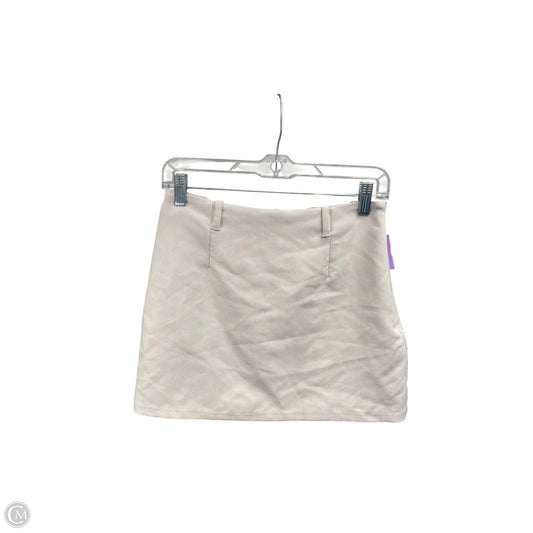 Skirt Mini & Short By Abercrombie And Fitch In Tan, Size: S