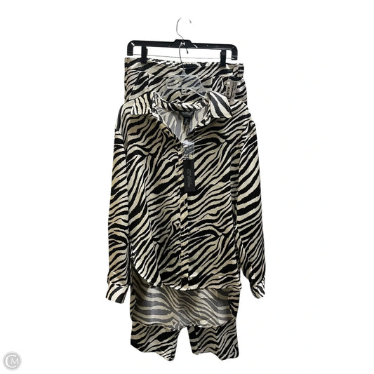Pants Set 2pc By Rachel Zoe In Animal Print, Size: L