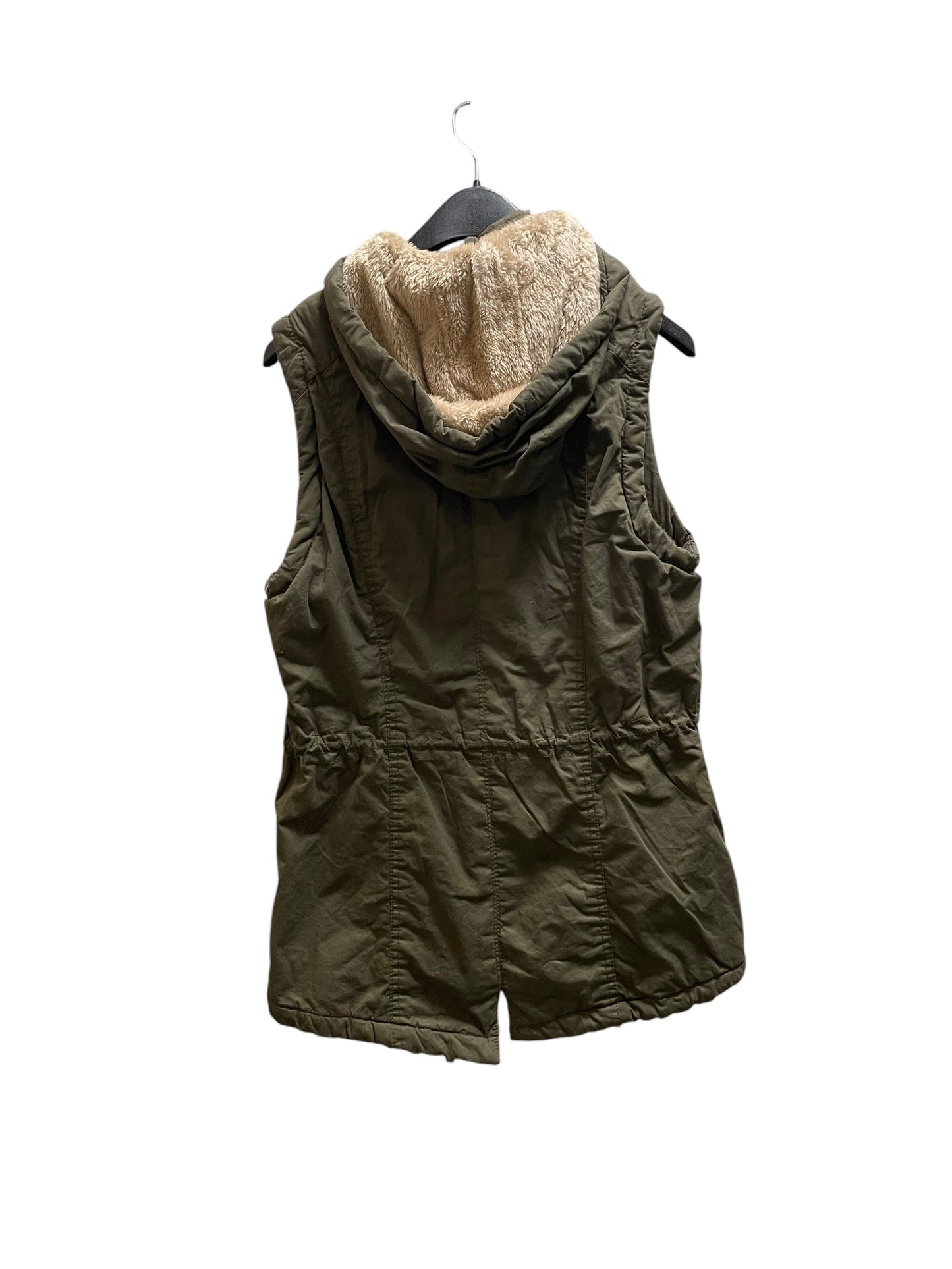 Vest Puffer & Quilted By Clothes Mentor In Green, Size: Xl