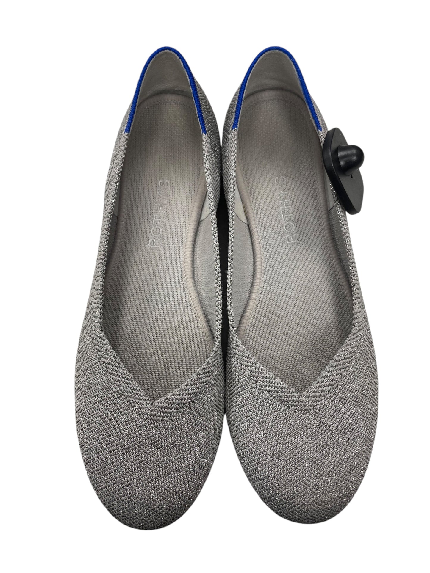 Shoes Flats By Rothys In Grey, Size: 9