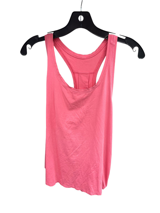 Athletic Tank Top By Lululemon In Pink, Size: 12