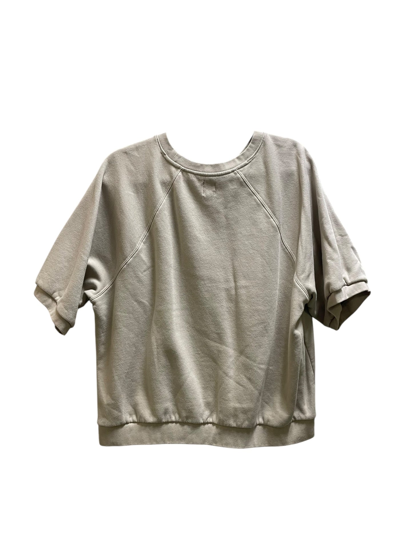 Top Short Sleeve Basic By Gap In Brown, Size: Xl