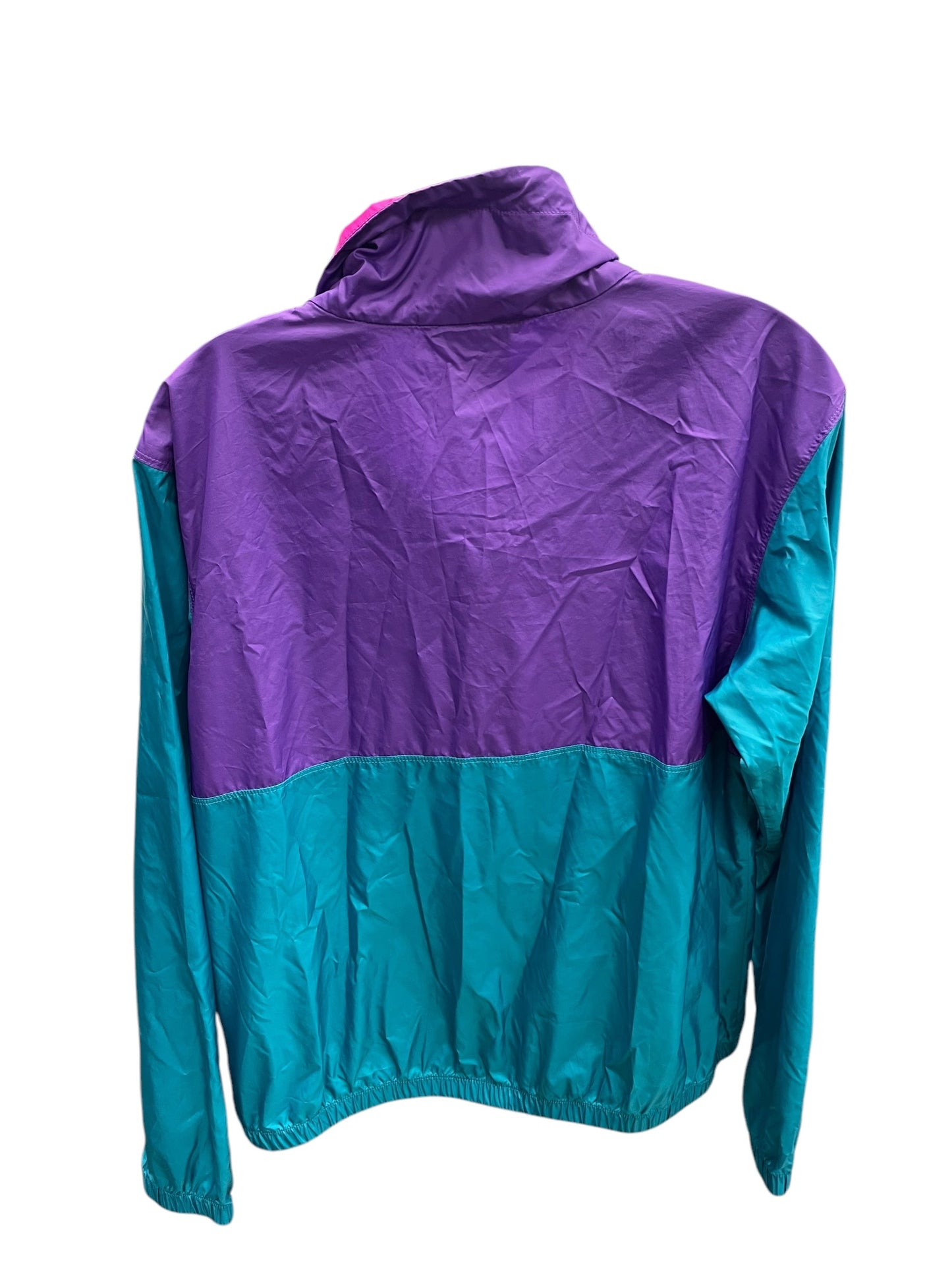 Athletic Jacket By Columbia In Teal, Size: M