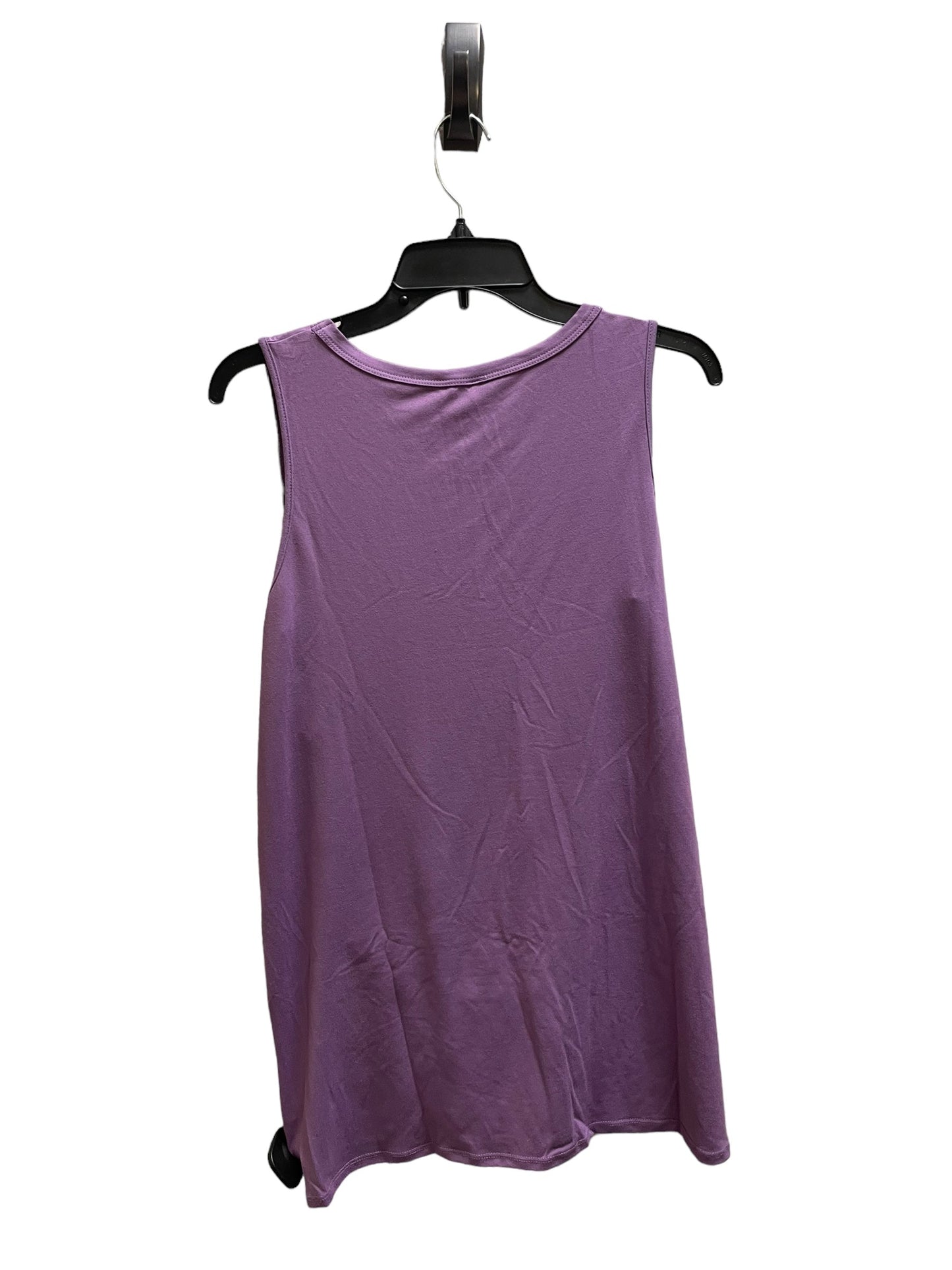 Top Sleeveless By Clothes Mentor In Purple, Size: L