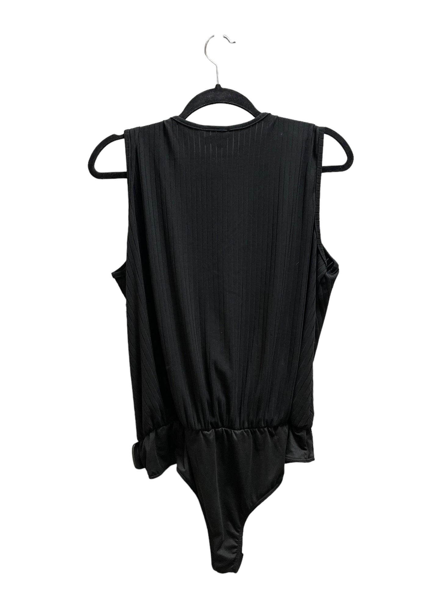 Bodysuit By White Birch In Black, Size: 1x