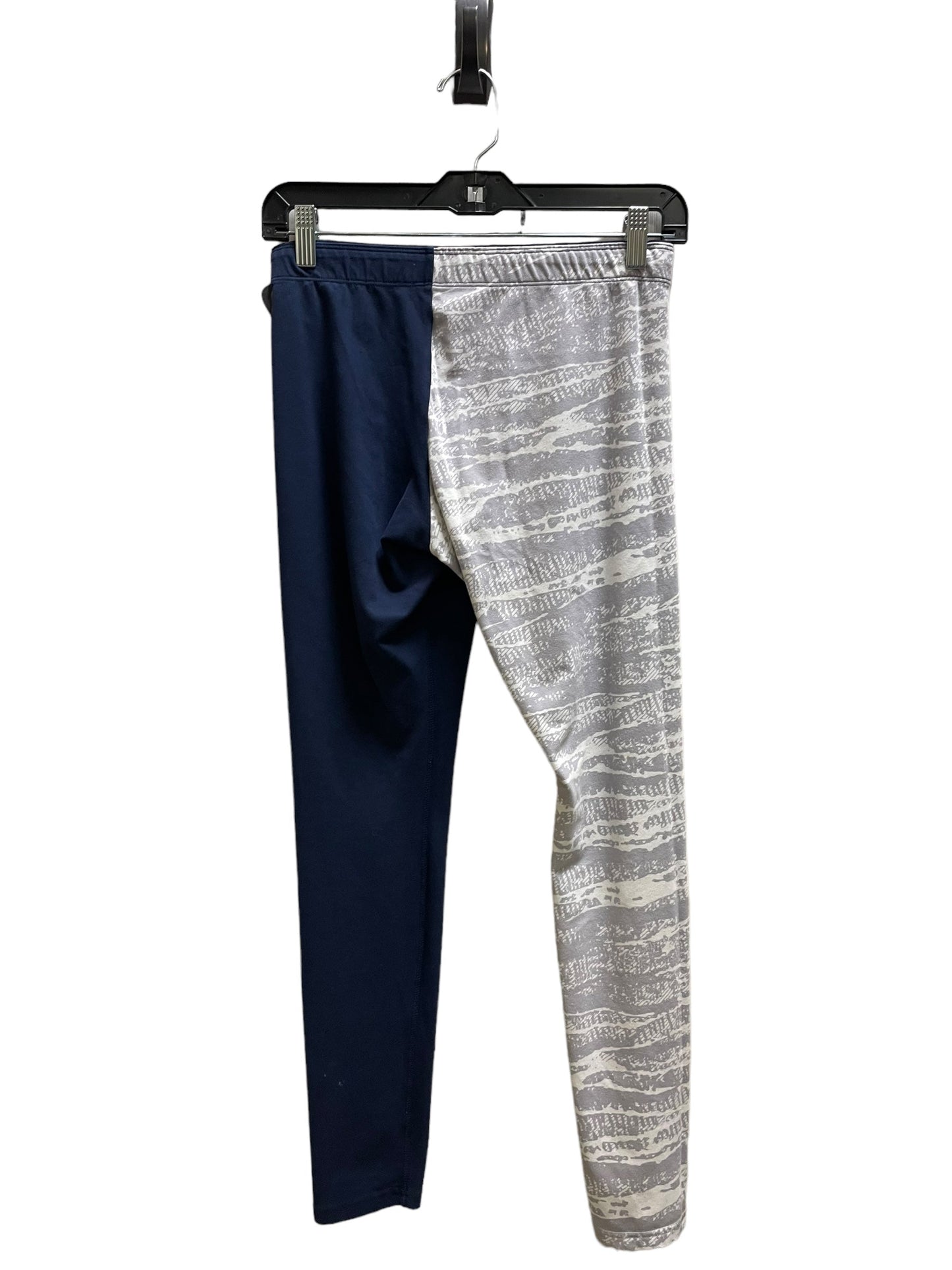 Athletic Leggings By Nike In Blue, Size: M