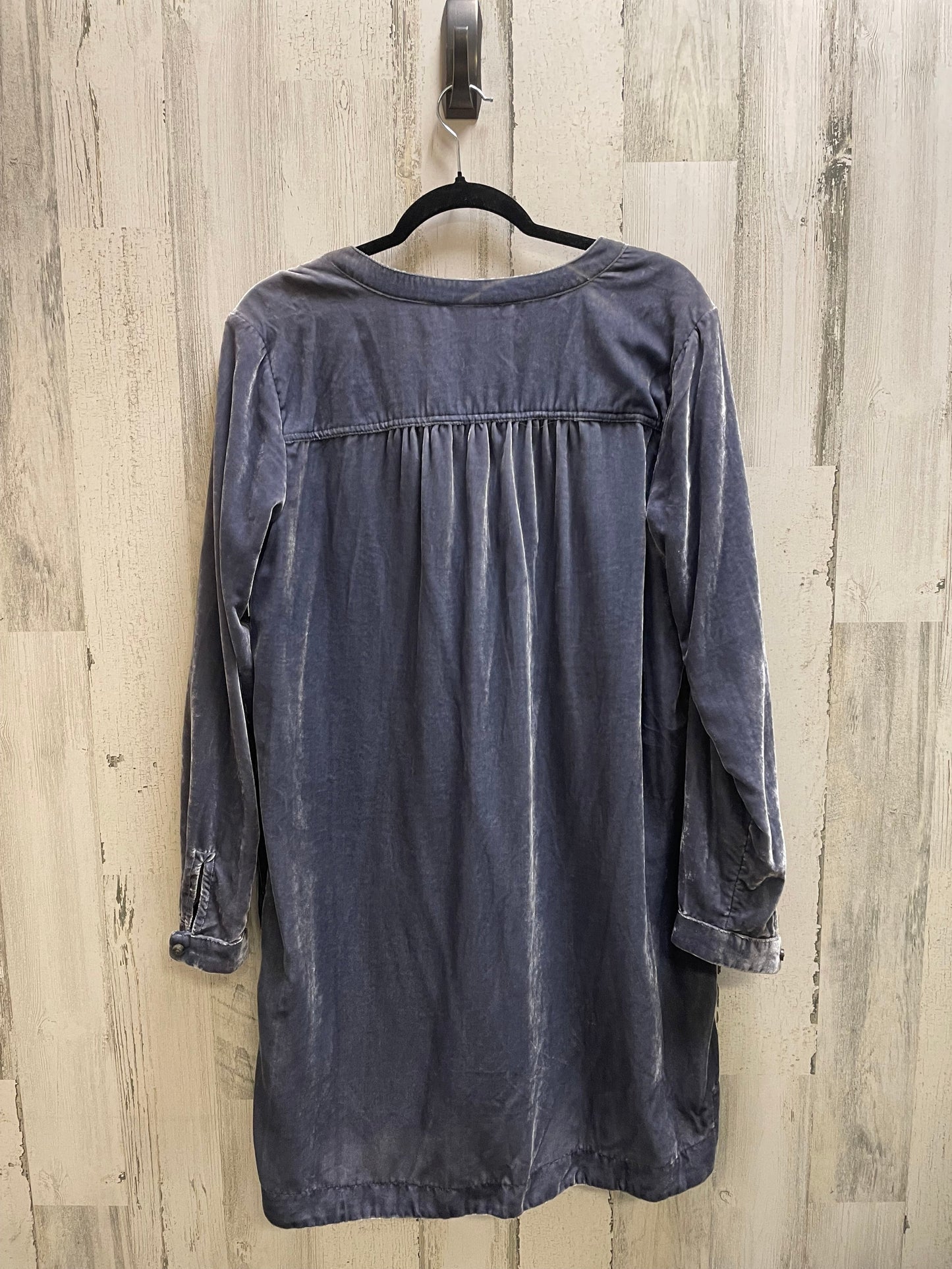 Dress Casual Midi By Anthropologie In Blue, Size: S