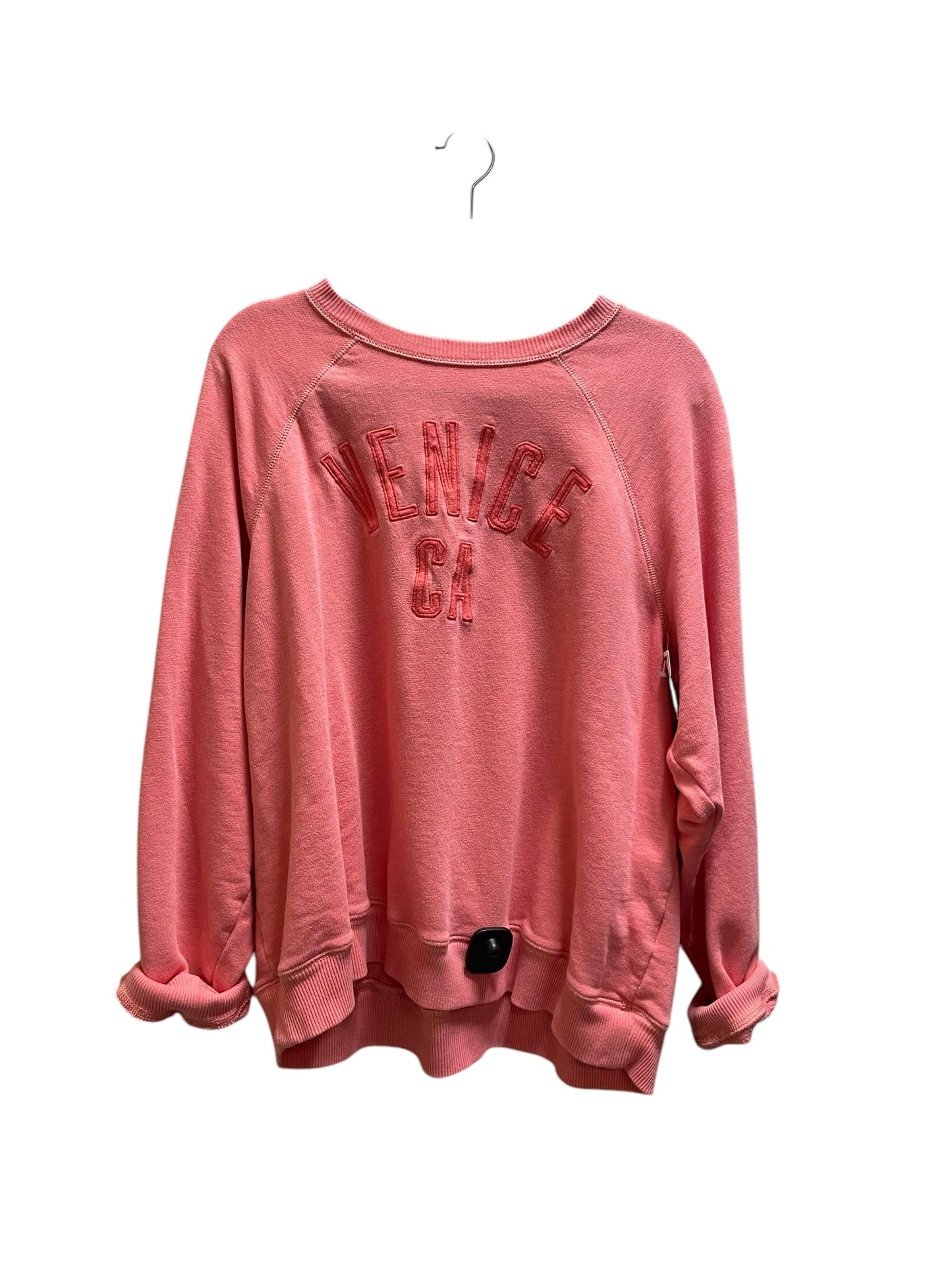 Sweatshirt Crewneck By American Eagle In Pink, Size: 2x