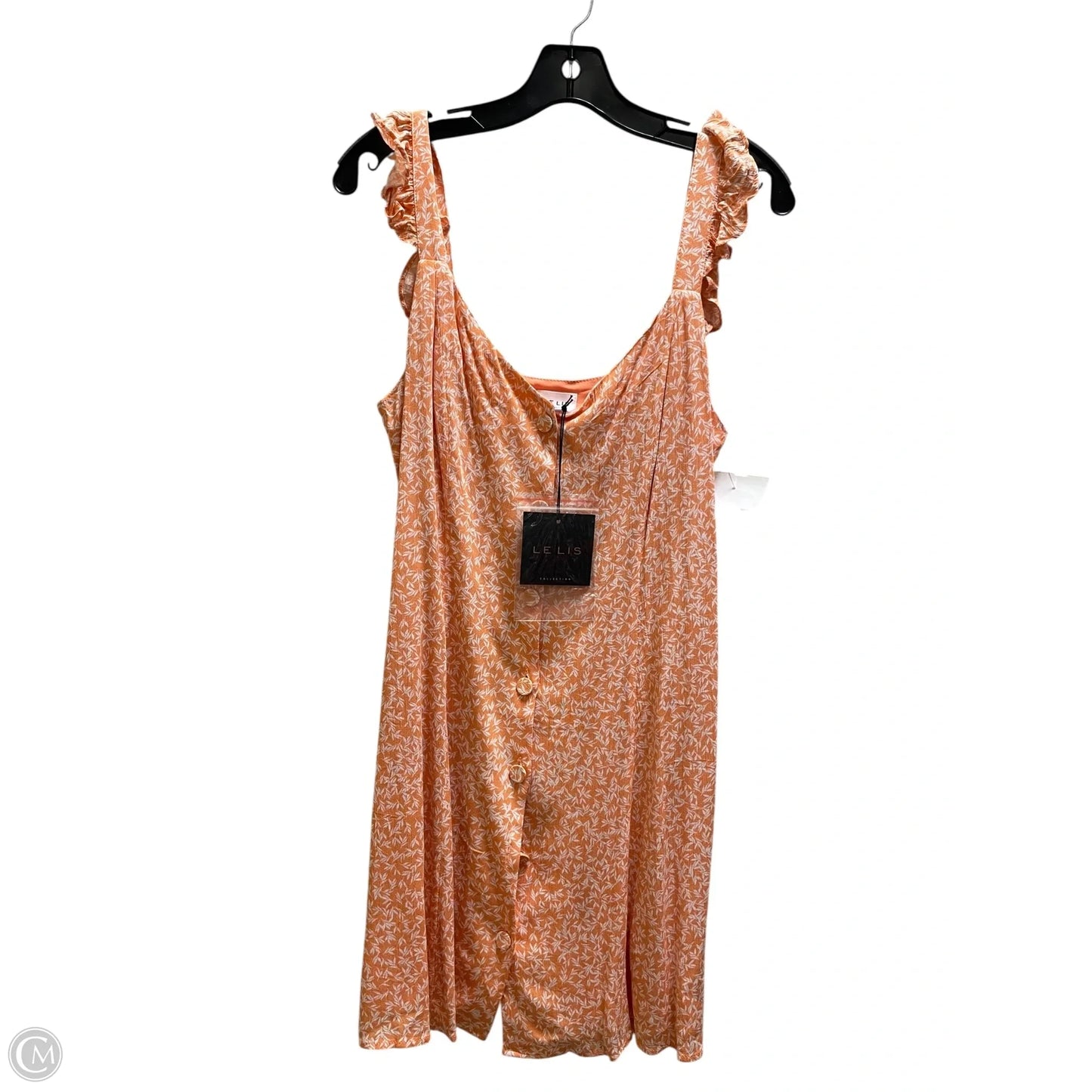 Dress Casual Midi By Clothes Mentor In Orange, Size: M